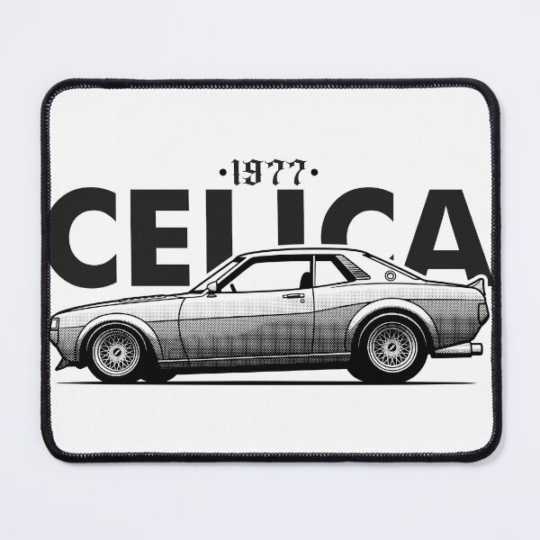 Item preview, Toyota Celica 1977 Retro JDM Classic Car designed and sold by BronArtworks.