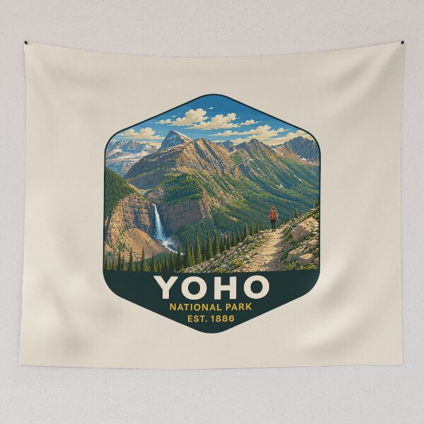 Item preview, Yoho National Park Canada Rocky Mountains Nature designed and sold by Gideon Emmerich.