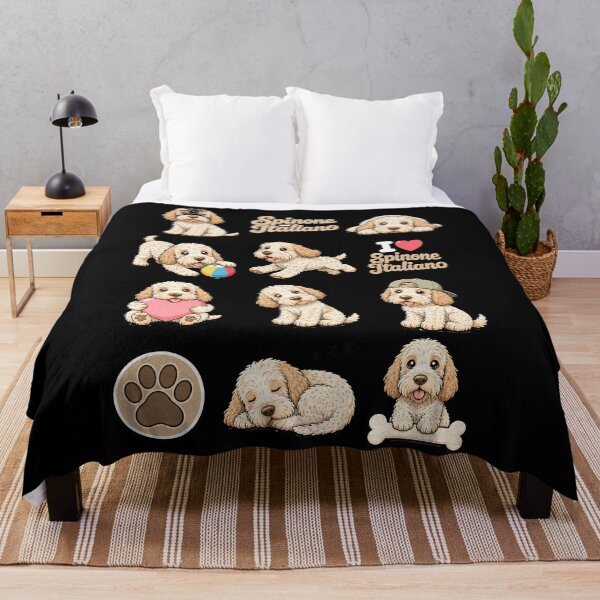 Item preview, Cute Spinone Italiano stickers and apparel design designed and sold by rafaeltto.