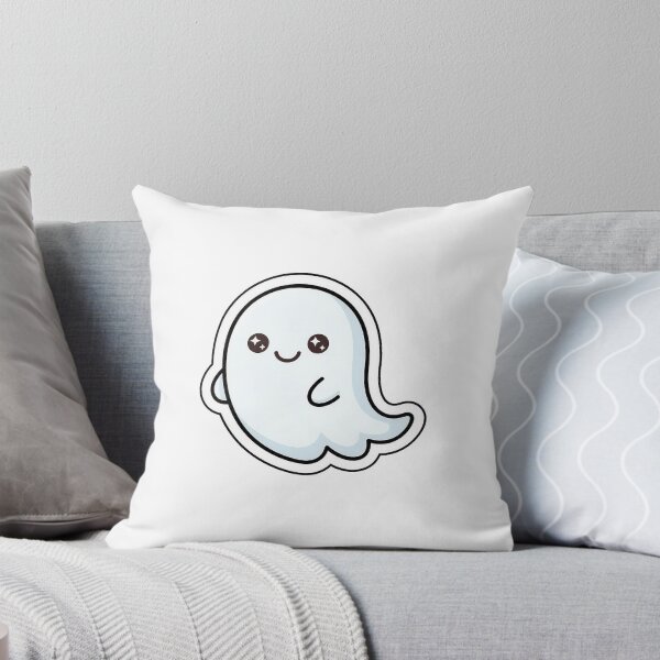 Item preview, Friendly Little Ghost - Cute Kawaii Spooky Sticker designed and sold by SimpleP.