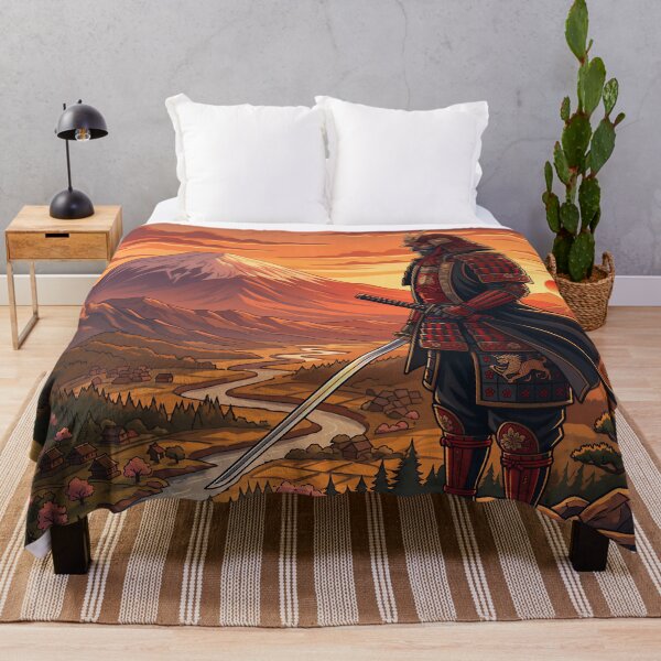 Item preview, Samurai Last Stand Wall Art designed and sold by Prachodayat Artworks.