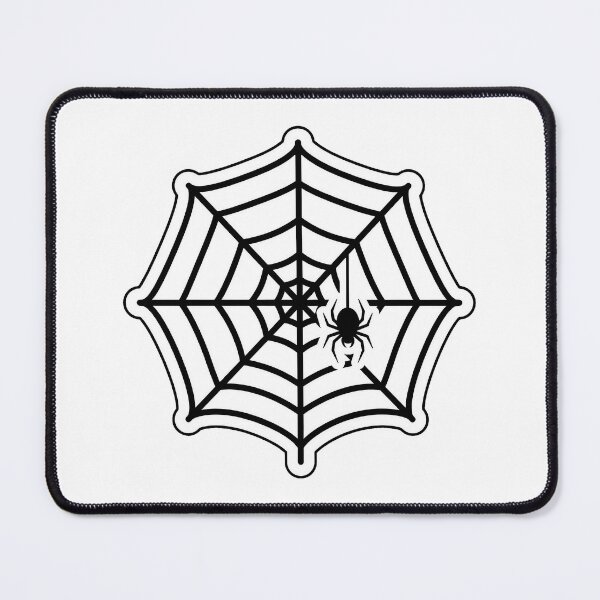 Item preview, Spooky Spider Web - Cute Minimalist Halloween Sticker designed and sold by SimpleP.