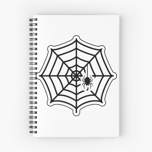 Item preview, Spooky Spider Web - Cute Minimalist Halloween Sticker designed and sold by SimpleP.