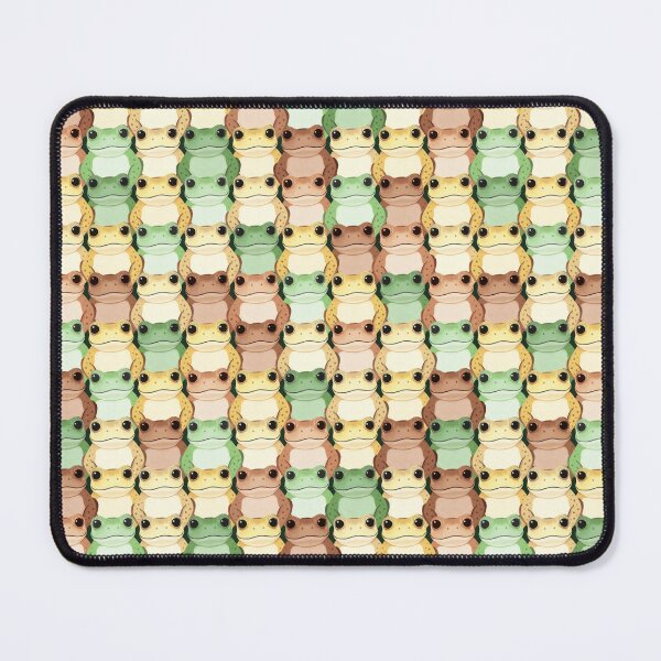 Item preview, Colorful Frog Pattern designed and sold by UnhingedBird.