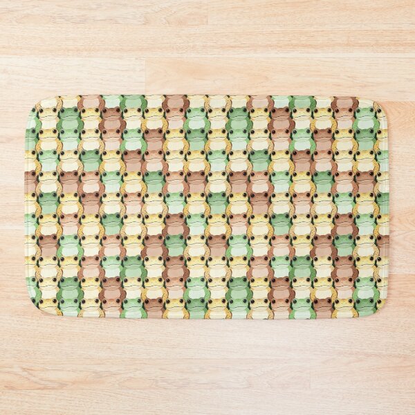 Item preview, Colorful Frog Pattern designed and sold by UnhingedBird.
