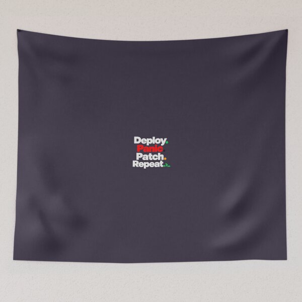 Item preview, Deploy Panic Patch Repeat Programmer Humor designed and sold by AzizLab.