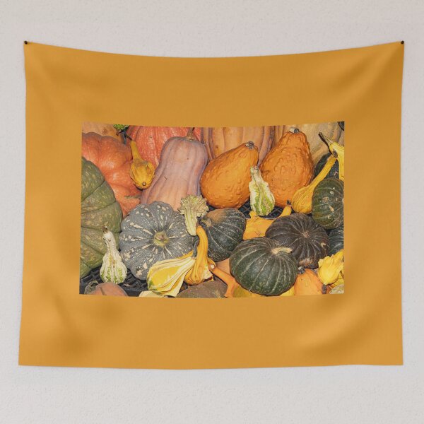 Item preview, Gourd and Pumpkin Harvest Garden designed and sold by Twisted Light Images.