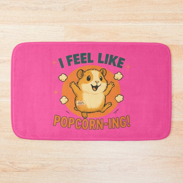 Item preview, NAGGING GUINEA PIGGY BY BY NAGGING STICKERS CO. I FEEL LIKE POPCORN-ING COLLECTION | ELECTRIC PINK Edition | No.02 designed and sold by LaMaisonOfMY.