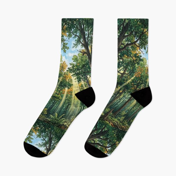 Item preview, sun rays forest designed and sold by Shahid1234.