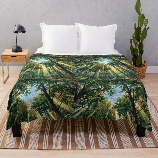 Item preview, sun rays forest designed and sold by Shahid1234.