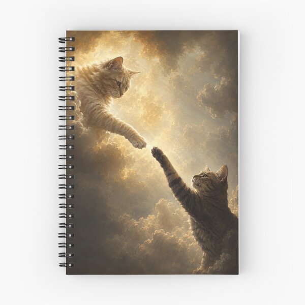 Item preview, Sacred Near Touch Between Cats designed and sold by Ocelot-T.