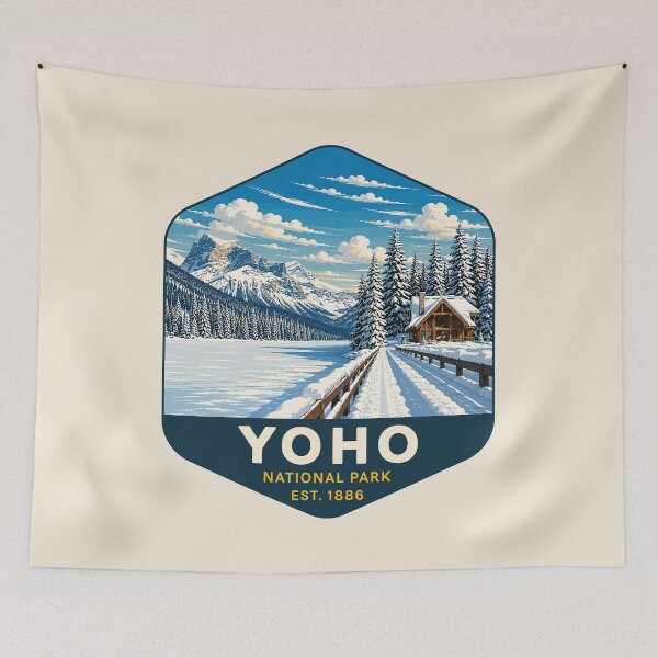 Item preview, Yoho National Park Canada Rocky Mountains Nature designed and sold by Gideon Emmerich.