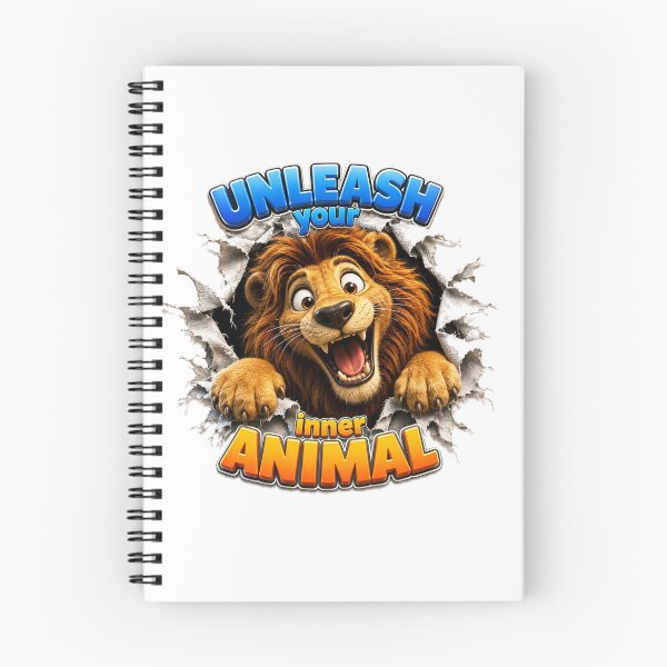 Item preview, Unleash Your Inner Animal - Happy Lion designed and sold by Bor-Suk.