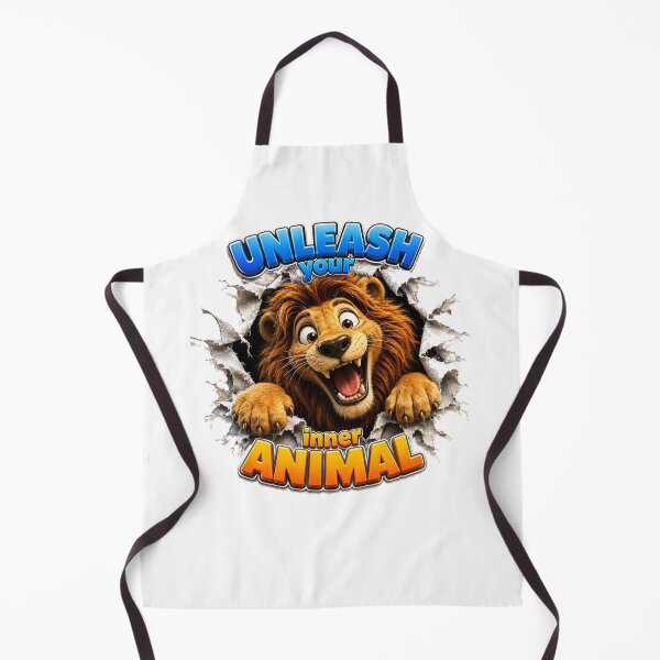 Item preview, Unleash Your Inner Animal - Happy Lion designed and sold by Bor-Suk.