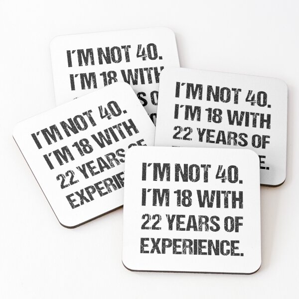 Item preview, 40th Birthday Funny 18 Plus 22 Years designed and sold by Loona97.
