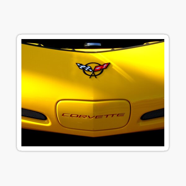 Corvette, by Chevrolet ~ Part Two Sticker