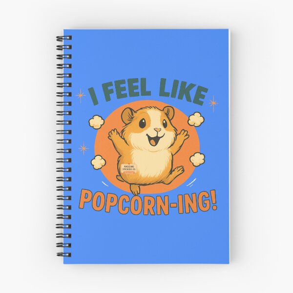 Item preview, NAGGING GUINEA PIGGY BY NAGGING STICKERS CO. I FEEL LIKE POPCORN-ING COLLECTION | ELECTRIC BLUE Edition | No.02 designed and sold by LaMaisonOfMY.