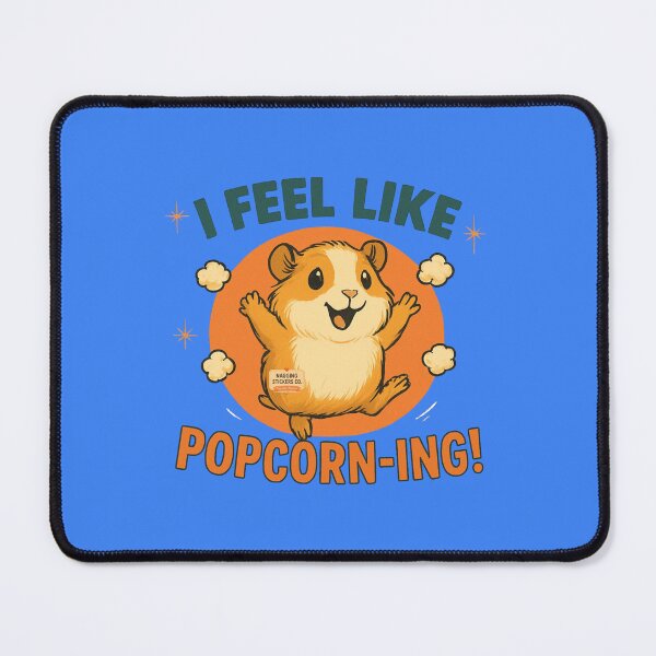 Item preview, NAGGING GUINEA PIGGY BY NAGGING STICKERS CO. I FEEL LIKE POPCORN-ING COLLECTION | ELECTRIC BLUE Edition | No.02 designed and sold by LaMaisonOfMY.