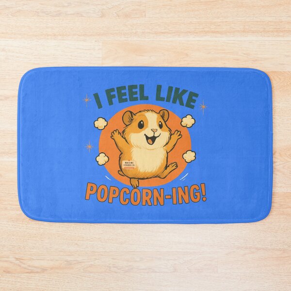 Item preview, NAGGING GUINEA PIGGY BY NAGGING STICKERS CO. I FEEL LIKE POPCORN-ING COLLECTION | ELECTRIC BLUE Edition | No.02 designed and sold by LaMaisonOfMY.
