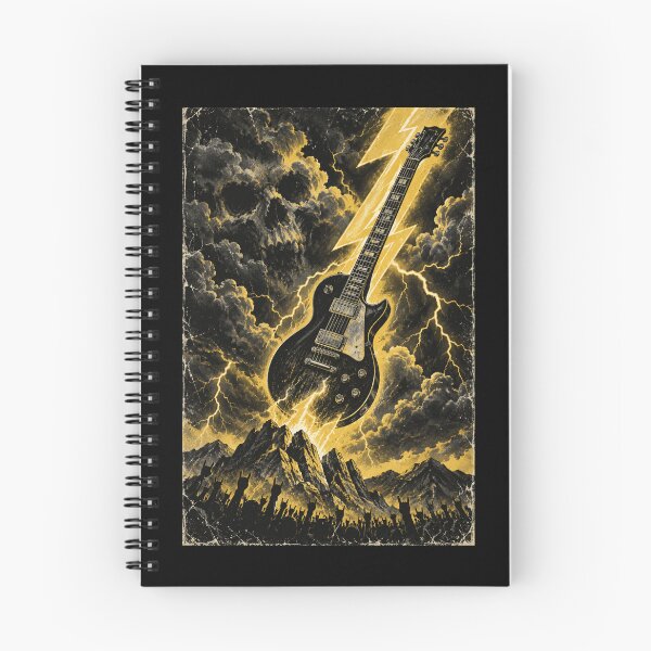 Item preview, High Voltage Storm - Classic Hard Rock Lightning Bolt Tour Art Tee designed and sold by Fanverse Merchandise.
