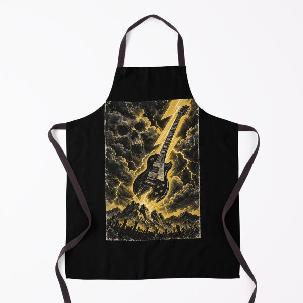Item preview, High Voltage Storm - Classic Hard Rock Lightning Bolt Tour Art Tee designed and sold by Fanverse Merchandise.