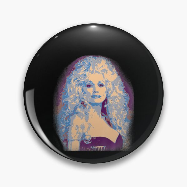 Item preview, Dolly Parton Dissolved Vintage Country Music Design designed and sold by LouisaOReilly.