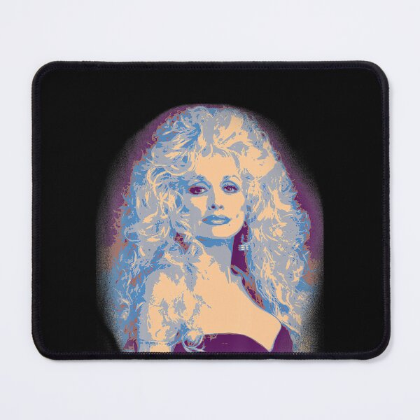 Item preview, Dolly Parton Dissolved Vintage Country Music Design designed and sold by LouisaOReilly.