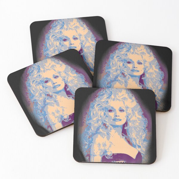 Item preview, Dolly Parton Dissolved Vintage Country Music Design designed and sold by LouisaOReilly.