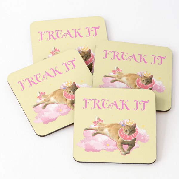 Item preview, Classy Freak it Princess Cat floating on a Cloud Design designed and sold by mooncakekaro.