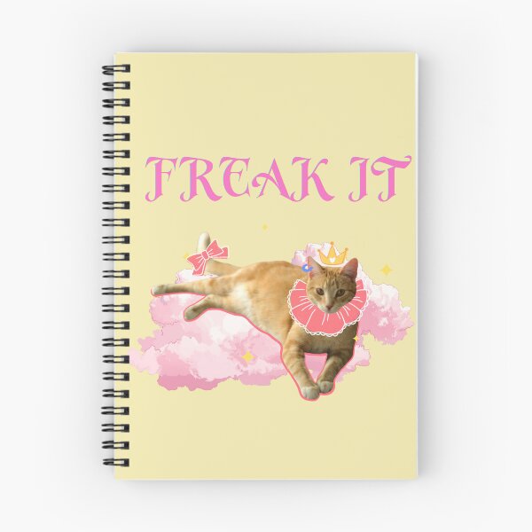 Item preview, Classy Freak it Princess Cat floating on a Cloud Design designed and sold by mooncakekaro.
