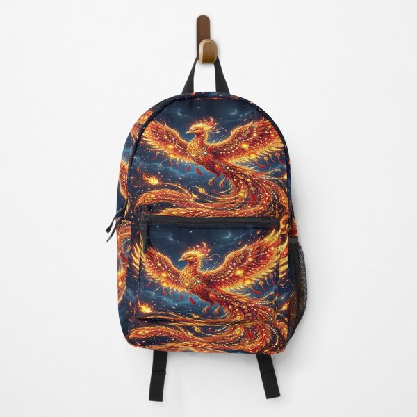 Item preview, Majestic Chinese Phoenix Soaring Through Flaming Sparks designed and sold by Solomon-Ent-144.