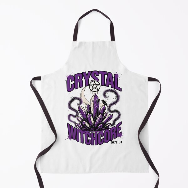 Item preview, Crystal Witch T-Shirt | Amethyst Moon Magic Halloween Graphic Tee v7 designed and sold by DarylWelsh2024.