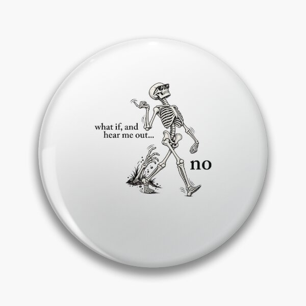 Item preview, Funny Skeleton Humor Walking Quote designed and sold by cerima.