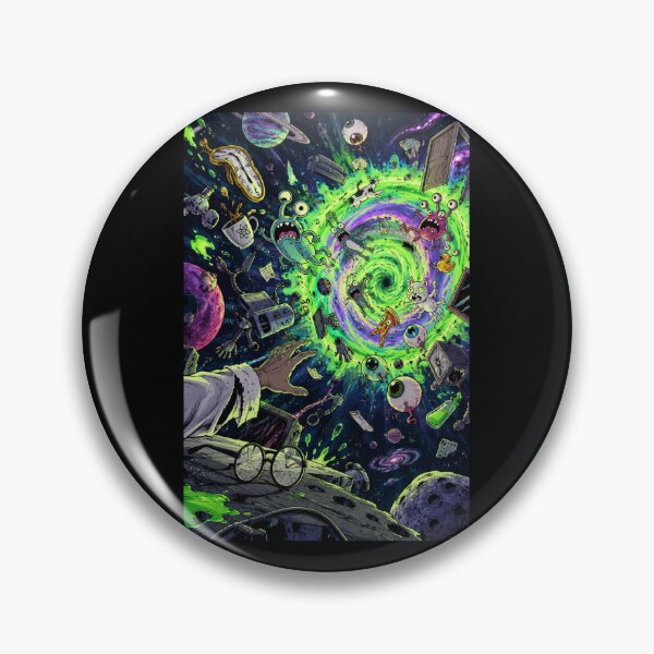 Item preview, Interdimensional Portal Chaos - Sci-Fi Cartoon Multiverse Tee designed and sold by Fanverse Merchandise.