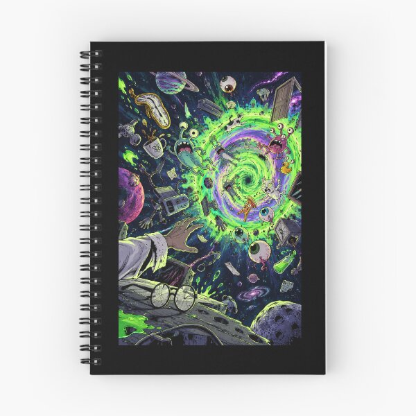 Item preview, Interdimensional Portal Chaos - Sci-Fi Cartoon Multiverse Tee designed and sold by Fanverse Merchandise.
