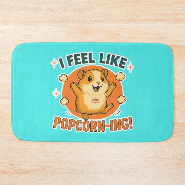 Item preview, NAGGING GUINEA PIGGY BY NAGGING STICKERS CO.. I FEEL LIKE POPCORN-ING COLLECTION | AQUA Edition | No.03 designed and sold by LaMaisonOfMY.