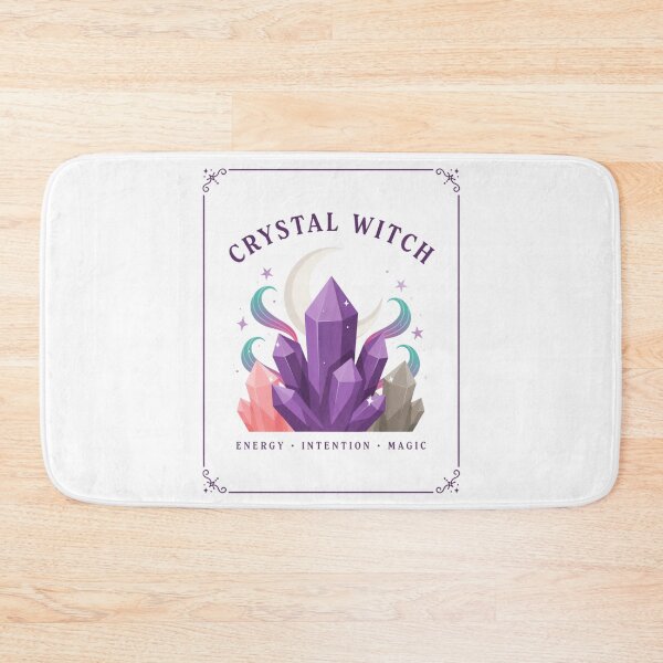 Item preview, Crystal Witch T-Shirt | Amethyst Moon Magic Halloween Graphic Tee v9 designed and sold by DarylWelsh2024.