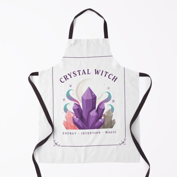 Item preview, Crystal Witch T-Shirt | Amethyst Moon Magic Halloween Graphic Tee v9 designed and sold by DarylWelsh2024.