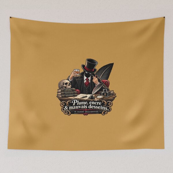 Item preview, Pen, ink & bad intentions | Dark humor writer | The Dandy Beaurozier designed and sold by Beaurozier.