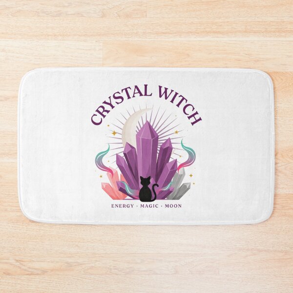 Item preview, Crystal Witch T-Shirt | Amethyst Moon Magic Halloween Graphic Tee v10 designed and sold by DarylWelsh2024.