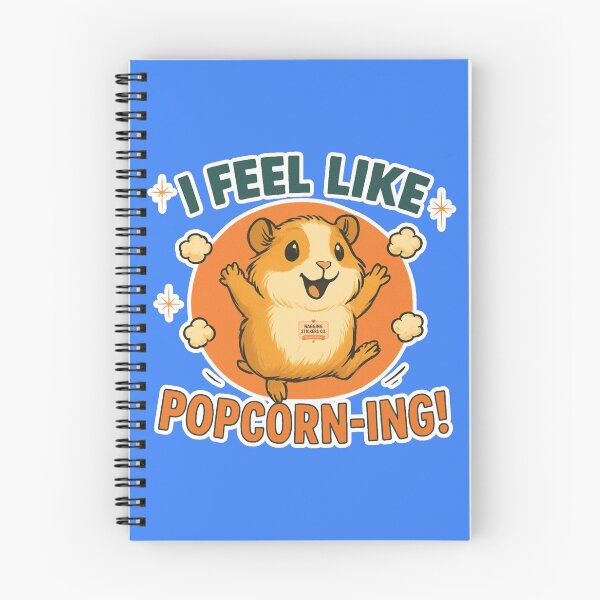 Item preview, NAGGING GUINEA PIGGY BY NAGGING STICKERS CO. I FEEL LIKE POPCORN-ING COLLECTION | ELECTRIC BLUE Edition | No.03 designed and sold by LaMaisonOfMY.