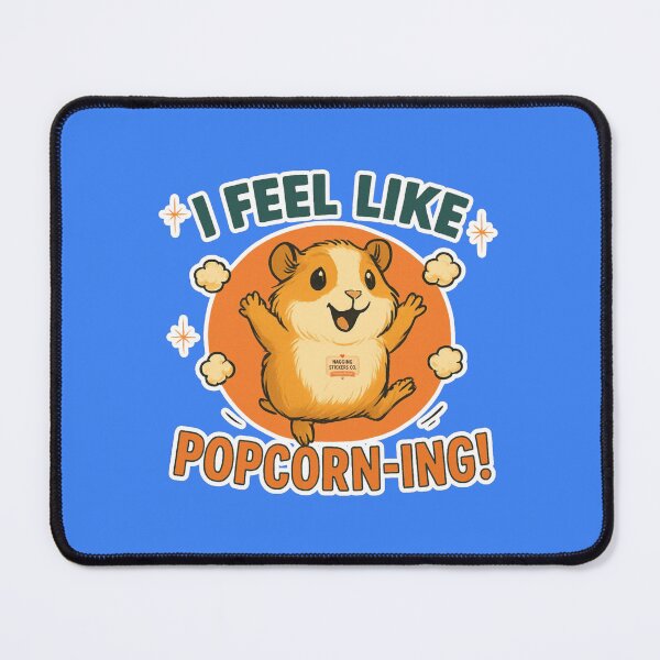Item preview, NAGGING GUINEA PIGGY BY NAGGING STICKERS CO. I FEEL LIKE POPCORN-ING COLLECTION | ELECTRIC BLUE Edition | No.03 designed and sold by LaMaisonOfMY.