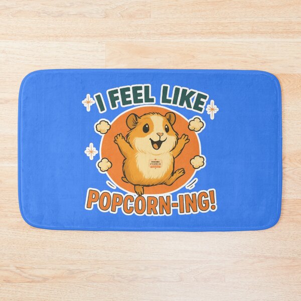 Item preview, NAGGING GUINEA PIGGY BY NAGGING STICKERS CO. I FEEL LIKE POPCORN-ING COLLECTION | ELECTRIC BLUE Edition | No.03 designed and sold by LaMaisonOfMY.