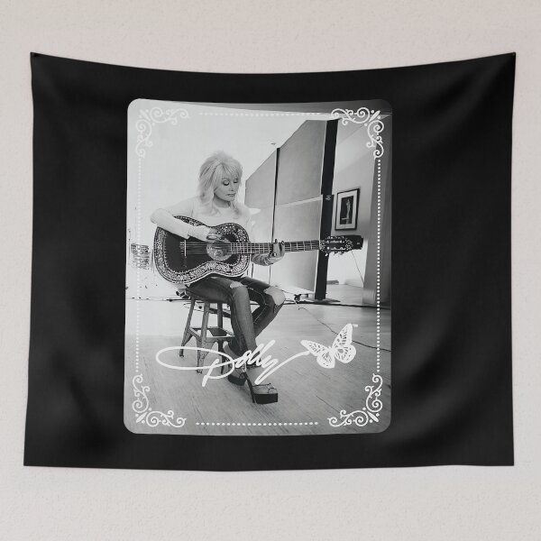 Item preview, Dolly Parton In The Studio Country Music Design designed and sold by LouisaOReilly.