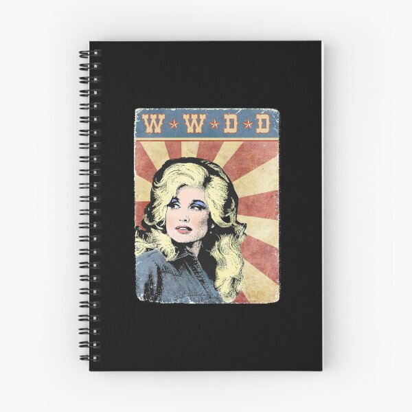 Item preview, WWD*D What Would Dolly Do? Retro Parton Portrait designed and sold by Glow-Paw-Studio.