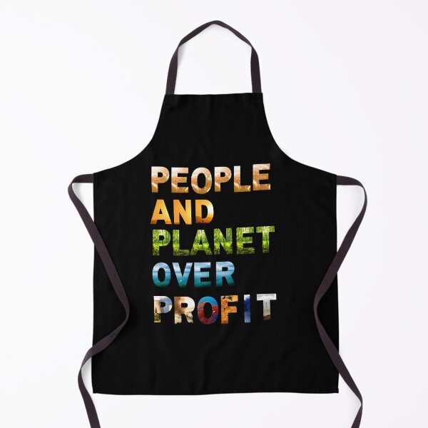 Item preview, People and Planet Over Profit Message designed and sold by cerima.
