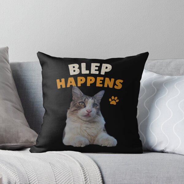 Item preview, Blep Happens - Funny Cat Blep designed and sold by MB-CatPrints.