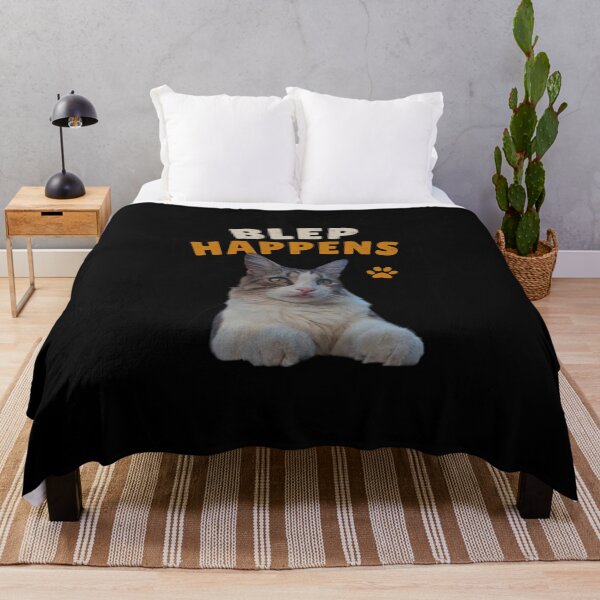 Item preview, Blep Happens - Funny Cat Blep designed and sold by MB-CatPrints.