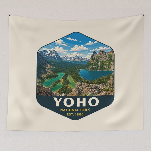 Item preview, Yoho National Park Canada Rocky Mountains Nature designed and sold by Gideon Emmerich.