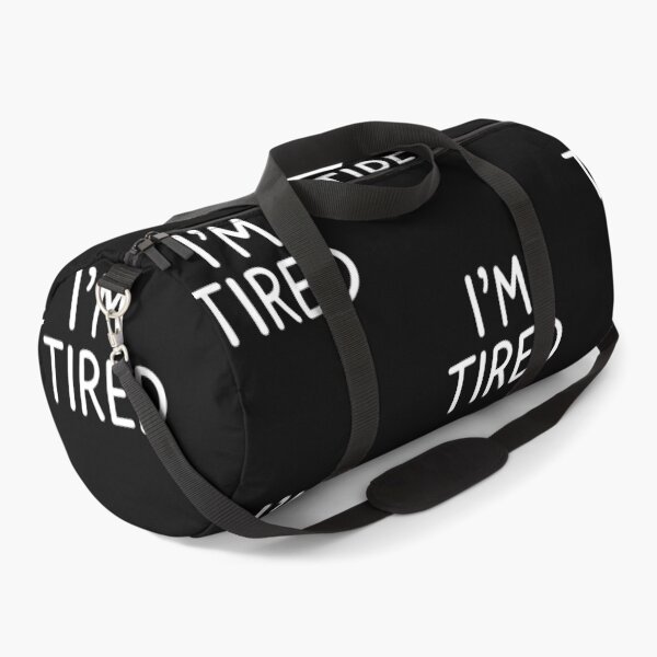Item preview, I'm Tired Funny Quote Design designed and sold by RDGNR.